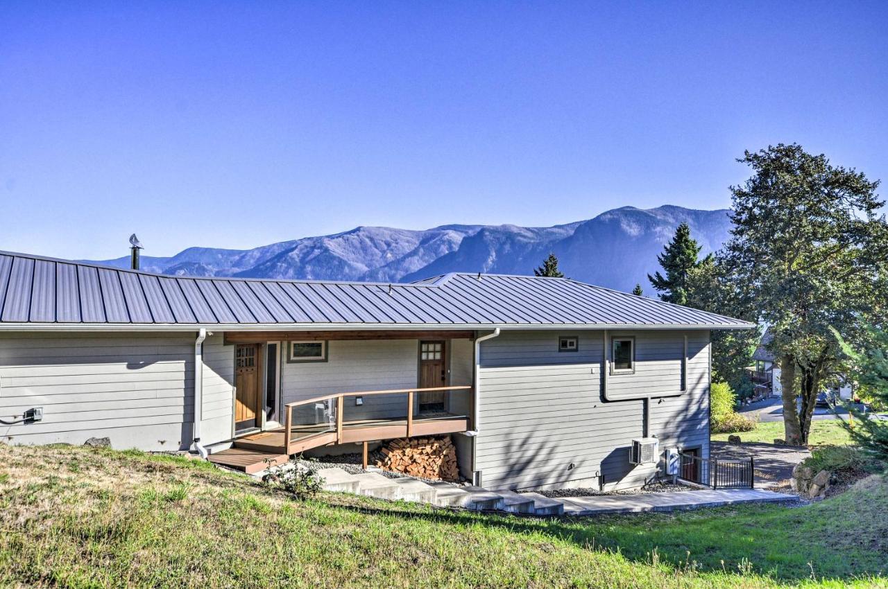 Scenic Studio With Loft And View Of The Columbia River Carson Exteriér fotografie